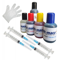 Zestaw tuszy w butlach do...