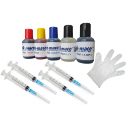 Zestaw tuszy w butlach do...