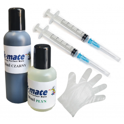 Zestaw tuszy w butlach do...