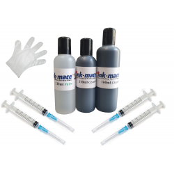 Zestaw tuszy w butlach do...